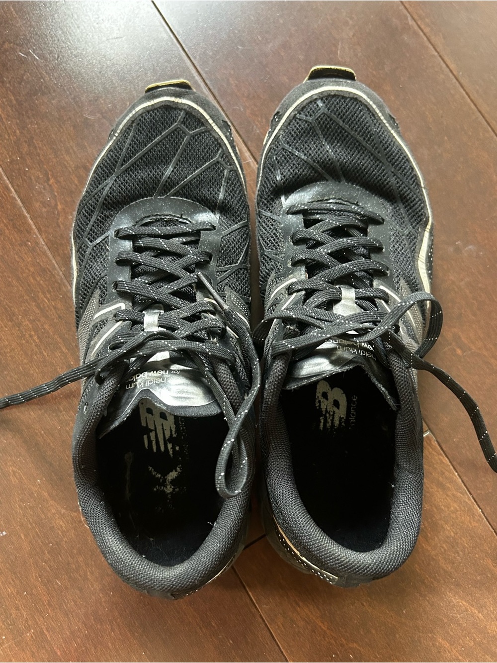 Heidi Klum for New Balance Women’s Black Athletic Lace-Up Sneakers